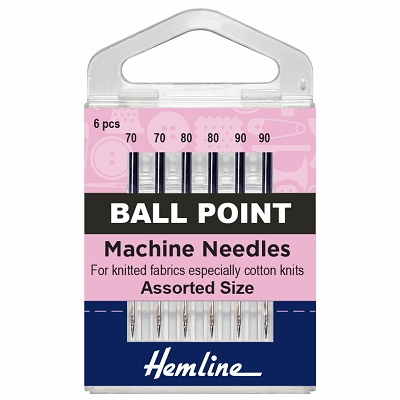 H101.99 Ball Point Assorted Size Sewing Machine Needle..